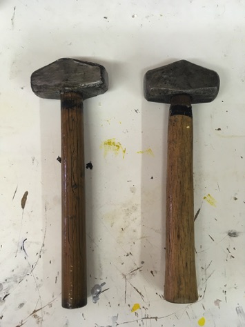 Fake and real hammer